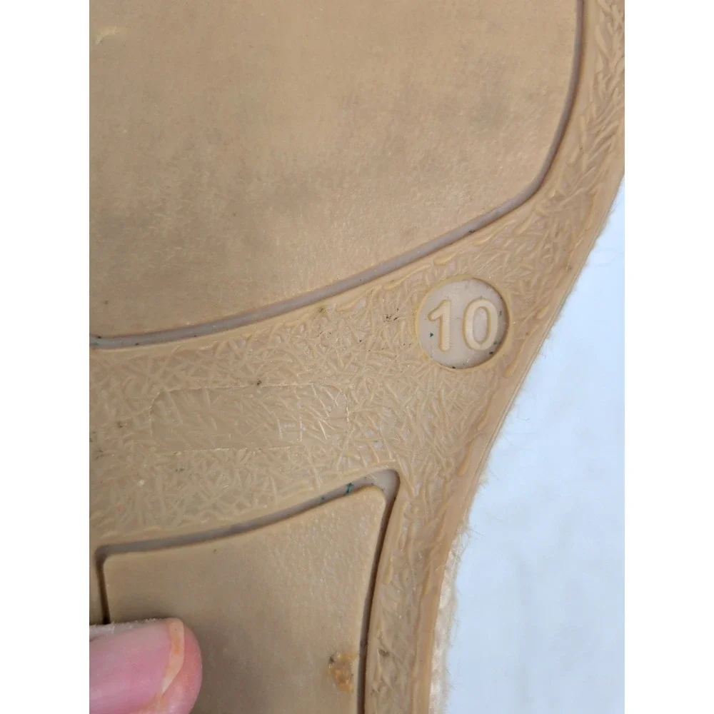 Everlane Black Leather D'Orsay Espadrille Flat